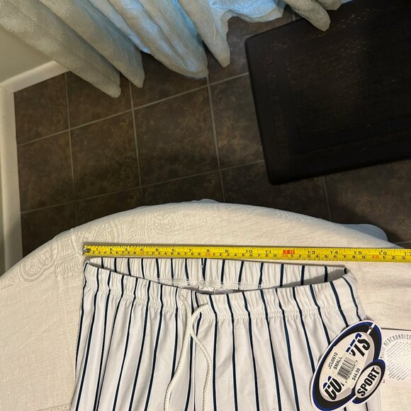 Concepts White New York Yankees Vigor Pinstripe Sleep Pant - Picture 10 of 12